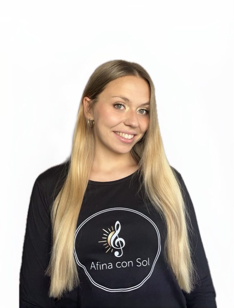 Sol, profesora y fundadora de Afina con Sol